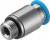 133010 Штуцер с цанговым соединением QS-G1/8-8-I-100 FESTO 133010 Штуцер с цанговым соединением QS-G1/8-8-I-100 FESTO