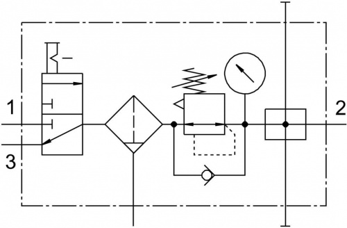 192448 Блок подготовки воздуха LFR-3/4-D-DI-MAXI-KB FESTO 192448 Блок подготовки воздуха LFR-3/4-D-DI-MAXI-KB FESTO