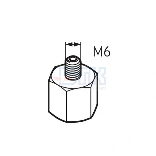 Переходник G1/4 – M6 LAPN 6 SKF Переходник G1/4 – M6 LAPN 6 SKF