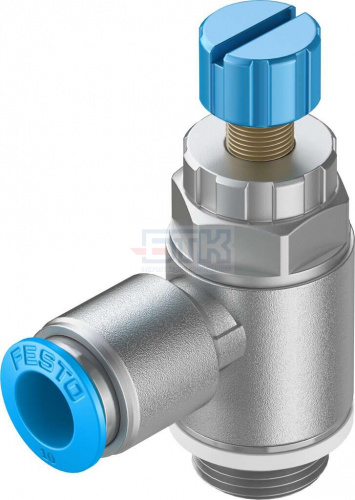 534343 Дроссель с обратным клапаном GRLA-3/8-QS-10-RS-D FESTO