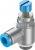 534343 Дроссель с обратным клапаном GRLA-3/8-QS-10-RS-D FESTO