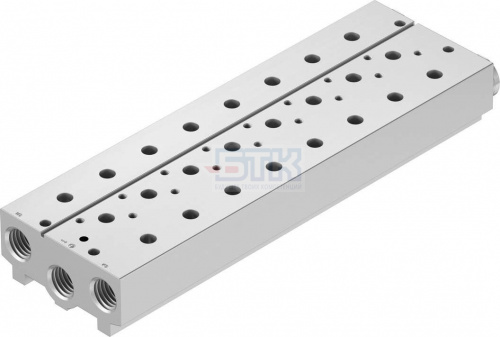8026383 Плита для блочного монтажа VABM-B10-30S-G12-8 FESTO 8026383 Плита для блочного монтажа VABM-B10-30S-G12-8 FESTO