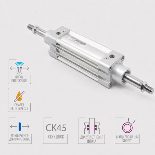 Пневмоцилиндр DMC-040-DYA-0030-R3 Pemaks