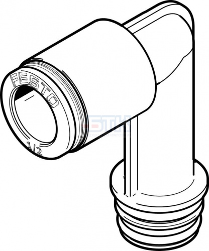 132867 Картридж цанговый угловой QSPLLKG20-3/8-U FESTO