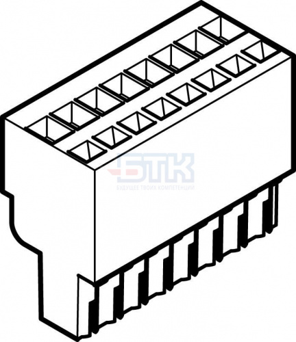 575306 Штекер NECC-L2G8-C1 FESTO