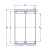 Подшипник RNAO 40X55X40 SKF