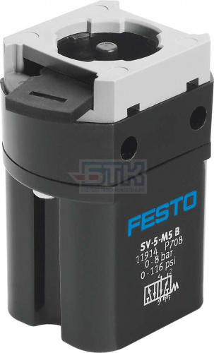 11914 Распределитель для монтажа на лицевой панели SV-5-M5-B FESTO