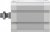 536338 Компактный цилиндр ADN-63-50-A-P-A FESTO