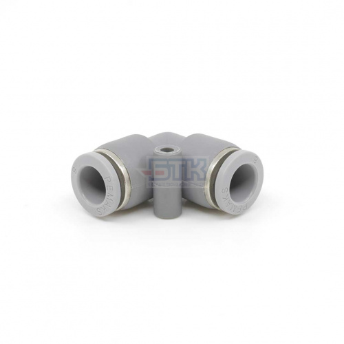 Пластиковый фитинг цанговый угловой PRNL-12 Pemaks