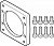 2222624 Фланец электродвигателя EAMF-A-62B-80P FESTO