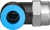 153276 Угловой штуцер с цанговым зажимом и резьбой QSLF-1/8-8-B FESTO 153276 Угловой штуцер с цанговым зажимом и резьбой QSLF-1/8-8-B FESTO