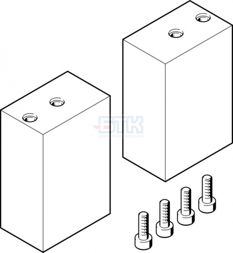 560251 Губки захвата BUB-HGPT-80-B FESTO 560251 Губки захвата BUB-HGPT-80-B FESTO