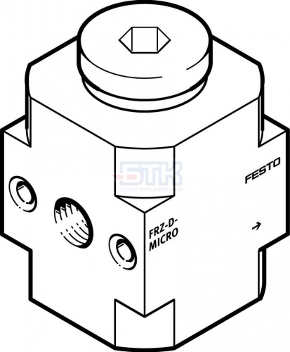 159592 Коллектор разводящий блочный FRZ-D-MIDI FESTO