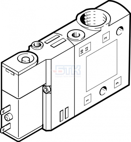 196931 Распределитель с электроуправлением CPE14-M1BH-3OL-1/8 FESTO 196931 Распределитель с электроуправлением CPE14-M1BH-3OL-1/8 FESTO