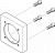 558023 Фланец электродвигателя EAMF-A-95A-140A FESTO
