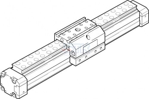526650 Линейный привод DGPL-25-400-PPV-A-B-KF FESTO