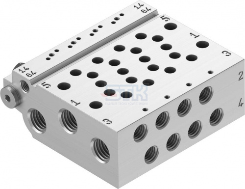 566608 Коллектор VABM-L1-10HW-G18-4 FESTO 566608 Коллектор VABM-L1-10HW-G18-4 FESTO