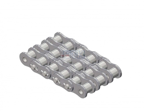 Цепь приводная роликовая трехрядная PHC 100-3X5MTR SKF