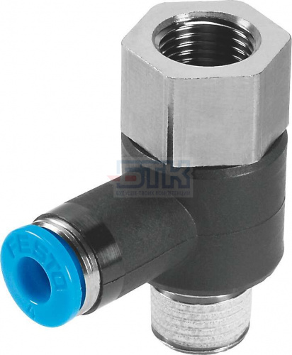153190 Тройник с цанговым зажимом и резьбой QSTF-3/8-12-B FESTO