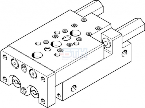 197892 Мини-суппорт SLT-10-40-A-CC-B FESTO 197892 Мини-суппорт SLT-10-40-A-CC-B FESTO