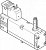 560726 Распределитель VSVA-B-M52-MZ-A1-1C1-APP FESTO