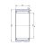 Подшипник RNA 4828 SKF