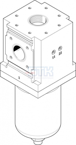 1624062 Фильтр сверхтонкой очистки PFML-186-HP3-H-AST FESTO