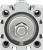 188274 Короткоходовый цилиндр ADVC-50-20-A-P FESTO