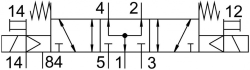 574248 Распределитель VUVG-B14-P53U-ZT-F-1R8LS FESTO
