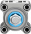 1376467 Пневмоцилиндр DSBC-32-25-PPSA-N3 FESTO