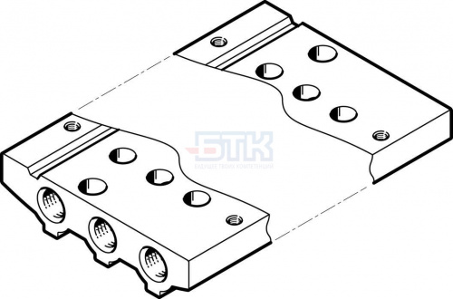 566526 Коллектор VABM-L1-10AS-M5-6 FESTO 566526 Коллектор VABM-L1-10AS-M5-6 FESTO