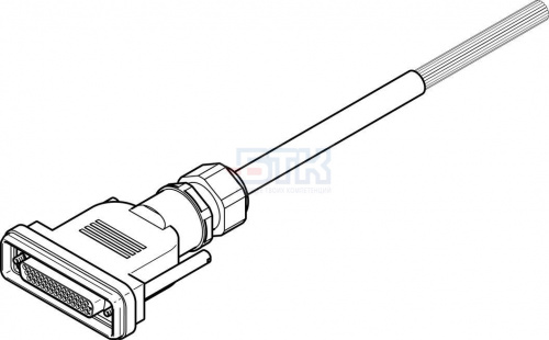 565290 Соединительный кабель NEBV-S1G44-K-5-N-LE39 FESTO