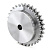 Звездочка PHS 12B-2B30 SKF (Со ступицей под расточку, цепь 12B-2)