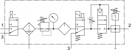 185846 Блок подготовки воздуха FRC-3/8-D-MIDI-KF-A FESTO 185846 Блок подготовки воздуха FRC-3/8-D-MIDI-KF-A FESTO