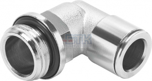 558713 Угловой штуцер с цанговым зажимом и резьбой NPQM-L-G14-Q10-P10 FESTO