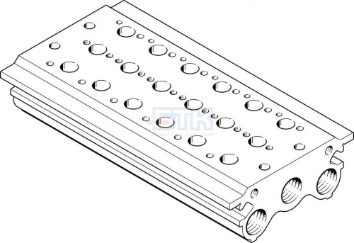 30686 Плита для блочного монтажа PRS-3/8-6-B FESTO