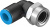 153280 Угловой штуцер с цанговым зажимом и резьбой QSLF-3/8-10-B FESTO 153280 Угловой штуцер с цанговым зажимом и резьбой QSLF-3/8-10-B FESTO