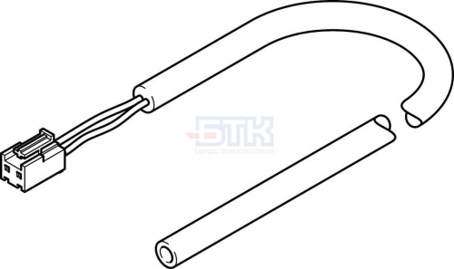 4977492 Кабель электродвигателя NEBM-L4G2-E-10-N-LE2 FESTO