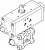 1774111 Шаровой кран с приводом VZBA-21/2"-WW-63-T-22-F0710-V4V4T-PS120-R-90-4-C FESTO