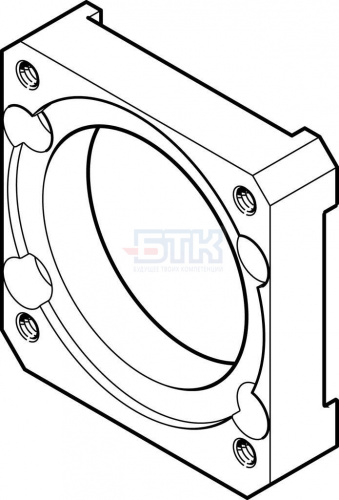 529949 Фланец мотора EAMF-A-118C-100A FESTO 529949 Фланец мотора EAMF-A-118C-100A FESTO