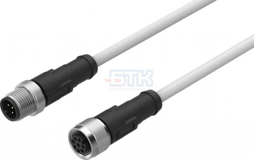 8080777 Переходник NEFC-M12G8-0.3-M12G5-LK FESTO
