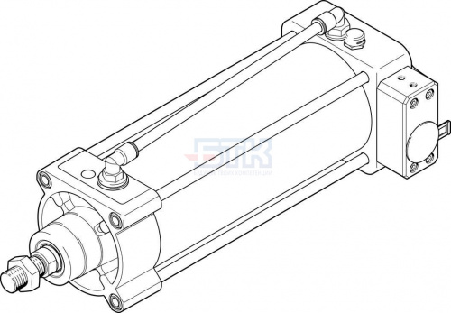 2184841 Линейный привод DFPI-100- -ND2P-C1V-NB3P-A FESTO