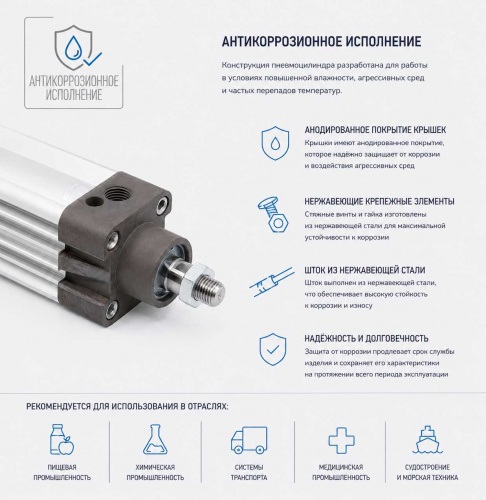 Пневмоцилиндр DMX-032-SYA-0425 Pemaks Пневмоцилиндр DMX-032-SYA-0425 Pemaks