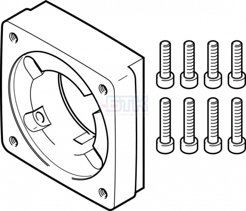 2043427 Фланец электродвигателя EAMF-A-48A-80P FESTO 2043427 Фланец электродвигателя EAMF-A-48A-80P FESTO
