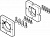 1460097 Фланец электродвигателя EAMF-A-38A-40G FESTO