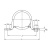 Корпус подшипника P 47 SKF