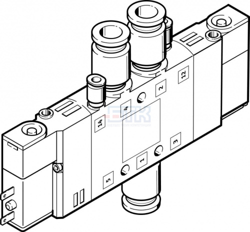196910 Распределитель с электроуправлением CPE14-M1BH-5JS-QS-8 FESTO 196910 Распределитель с электроуправлением CPE14-M1BH-5JS-QS-8 FESTO