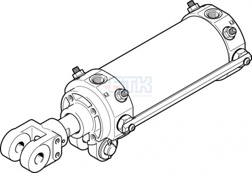 549549 Цилиндр на шарнирах DWA-50-75-Y-A FESTO 549549 Цилиндр на шарнирах DWA-50-75-Y-A FESTO