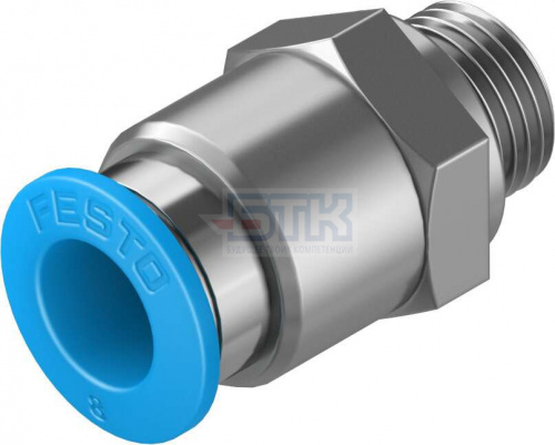 132038 Штуцер с цанговым соединением QS-G1/8-8-50 FESTO