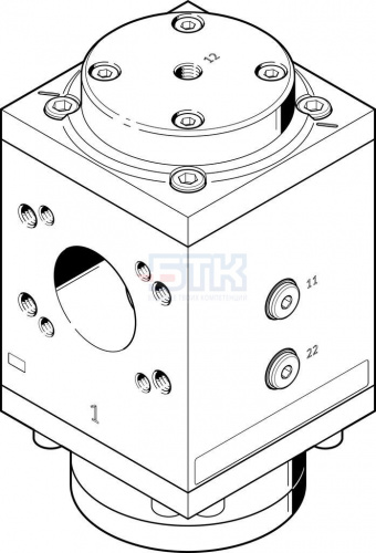 1629205 Клапан плавного пуска PVEL-P-124-HP3 FESTO